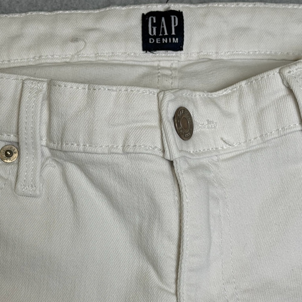 GAP Denim Cream girlfriend Jeans